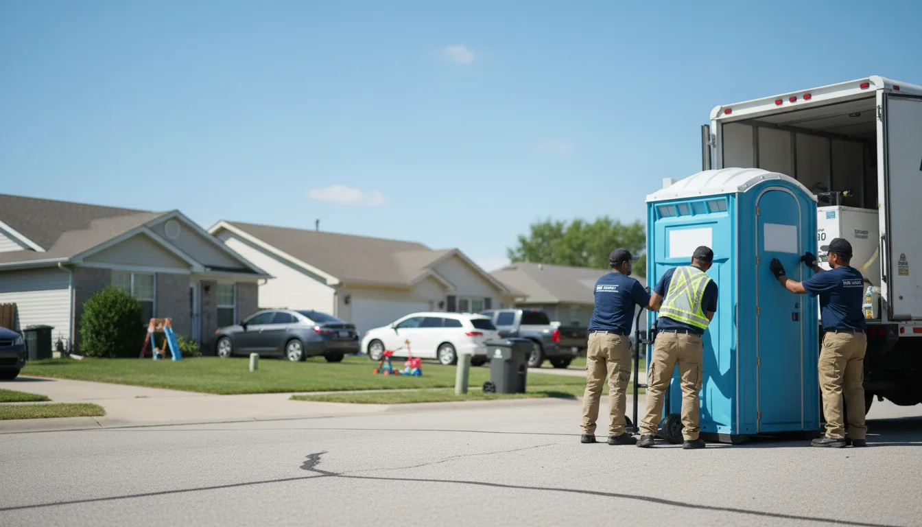 Standard Porta Potty Rentals in Shirley, IL near me